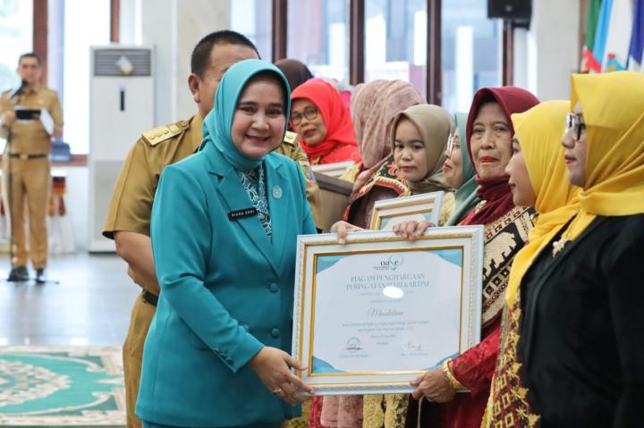 Puncak Peringatan Hari Kesrak PKK dan Hari Kartini 2023,Gubernur Arinal Ajak Berkarya Melalui Program yang Bersentuhan Langsung dengan Masyarakat 