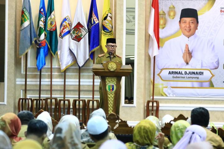 Pemerintah Provinsi Lampung Gelar Peringatan Isra Mi