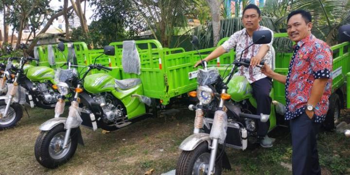 Pekan Depan 10 Motor Roda  Tiga  Siap Angkut Sampah Bandar  