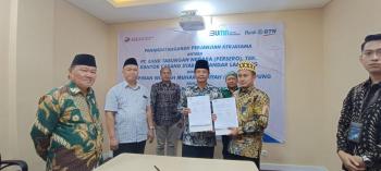 PWM Lampung dan Bank BTN Syariah Cabang Bandar Lampung Kerja Sama Strategis Tentang Layanan Perbankan Syariah