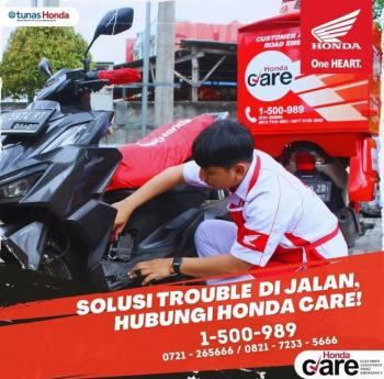 Solusi Trouble diJalan,Hubungi Honda Care 