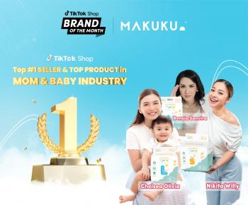 MAKUKU Pecahkan Rekor Brand of the Month Tiktok, Raih Penjualan Fantastis Selama Bulan Juli 