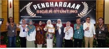 Kabupaten Lampung Selatan Kembali Raih Penghargaan Dalam Percepatan Penurunan Stunting Tingkat Provinsi Lampung Tahun 2024 