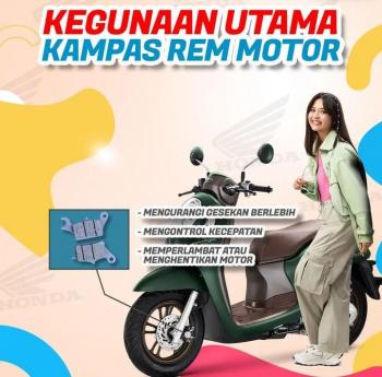 Apa Sih Kegunaan Utama Kampas Rem Motor 