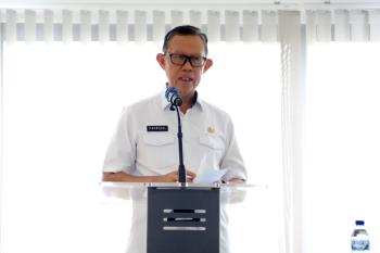 Sekdaprov Fahrizal Buka Kegiatan Evaluasi Sistem Akuntabilitas Kinerja Instansi Pemerintah Provinsi Lampung Tahun 2024 