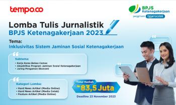 Semarak HUT ke 46, BPJS Ketenagakerjaan Kembali Gelar Lomba Karya Tulis Jurnalistik Berhadiah Puluhan Juta 