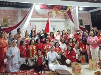 Komunitas Taize Keuskupan Tanjung Karang Tingkatkan Semangat Nasionalisme