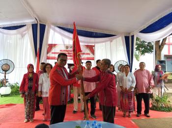 Kalapas Kelas I Bandar Lampung Dikukuhkan Sebagai Ketua Umum Keluarga Besar Maluku Lampung (KBML)