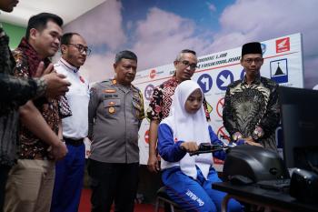 Perluas Komitmen, Safety Riding Lab Astra Honda Hadir di Tasikmalaya 