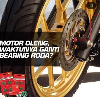 Jangan Salah, Ini Tanda Bearing Roda di Motor Harus di Ganti 