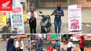 TDM Radin Intan Bagikan Promo Awal Tahun di Event Car Free Day 