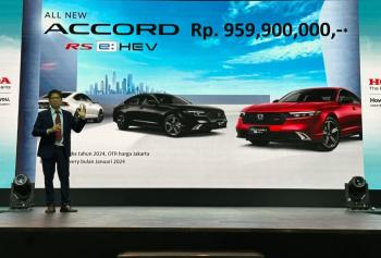 All New Honda Accord di Luncurkan di Indonesia, Mengusung Mesin Hybrid, Teknologi Konektivitas Canggih dan Tampilan Sporty Khas Varian RS 