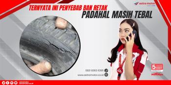 Akhirnya Tahu, Ternyata Ini Penyebab Ban Retak Padahal Masih Tebal 