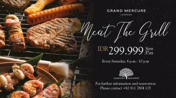 Grand Mercure Lampung Meriahkan Akhir Pekan Dengan Paket All You Can Eat Meat The Grill Dengan Harga Khusus Rp.299.000 