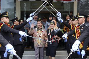 Kemenkumham Lampung Gelar Acara Serah Terima Jabatan, Dodot Aditkoeswanto Menggantikan Sorta Delima Lumban Tobing 