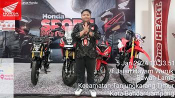 TDM Radin Intan Ramaikan Chandra Superstore Dengan Event Honda Motor Show 