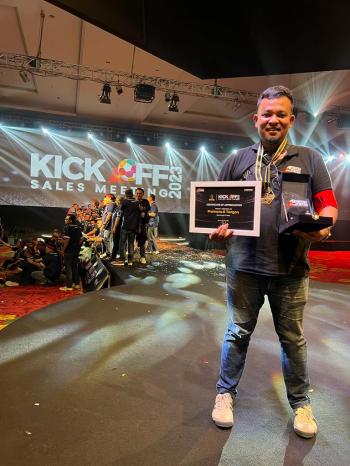 Si Anak Medan Peraih Head Of Sales Nasional Terbaik Tahun 2022