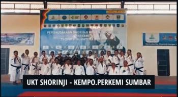 Diikuti 320 Kenshi, Perkemi Sumatera Barat Gelar Gashuku dan UKT