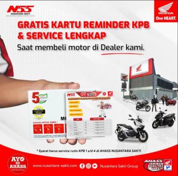 Mau Dapat Gratis Oli? Yuk Service KPB Rutin