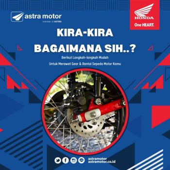 Langkah Muda Merawat Gear dan Rantai Sepeda Motor