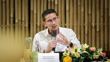 Memang perlu perbaikan, ini pengalaman Sandiaga Uno jajal kondisi jalanan Lampung saat kunjungi desa wisata