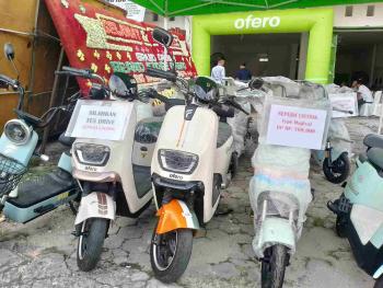 Pusat Sepeda dan Motor Listrik OFERO Resmi Dibuka di Lampung 