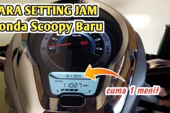 Cara Atur Jam di Speedometer Dari TDM Kalianda 