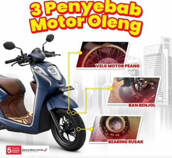 Motor Kerasa Oleng Pas Kamu Kendarai? Wah Buruan Cek 3 Komponen Ini 