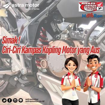 Simak Ciri Ciri Kampas Kopling Motor Yang Aus 