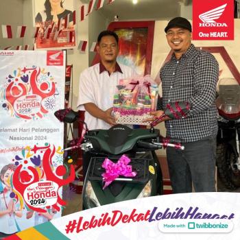 Kegiatan Harpelnas Dealer Honda Tirtayasa 