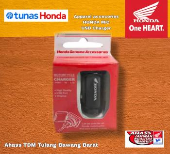 Tunas Honda Tubaba Kenalkan Apparel accecories HONDA M/C USB Charger                 