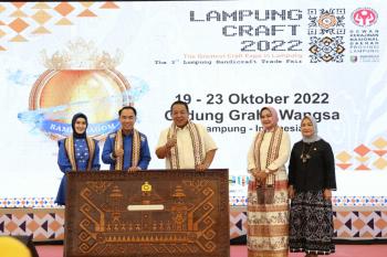 Lampung Craft IV 2023 Dibuka Oleh Gubernur Lampung Arinal Djunaidi