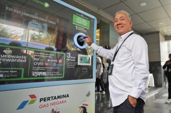 PGN Luncurkan Reverse Vending Machine (RVM) Plasticpay di HUT PGN ke 59, Dukung Program Dekarbonisasi NZE 2060 