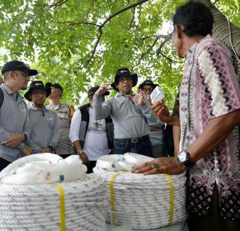  Berdayakan Masyarakat Kepulauan Seribu, Direktur Regional Jawa dan GM PHE OSES Kunjungi Mitra Binaan