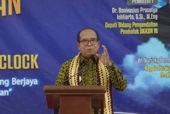 Optimalisasi Bonus Demografi, Pj Gubernur Samsudin Buka Seminar Kependudukan dan Luncurkan Population Clock di ITERA  