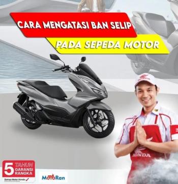 Biar Gak Selip, Begini Cara Menjaga Traksi Ban Motor 