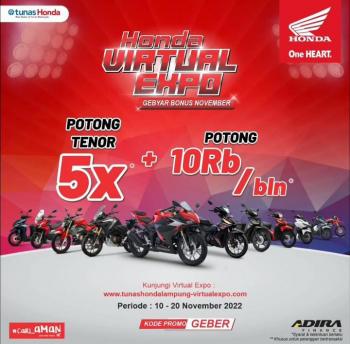 Honda Virtual Expo Gebyar Bonus November