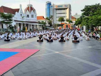 Latihan Bersama dan Bakti Sosial dalam rangka memperkokoh Eksistensi Shorinji Kempo dan Meningkatkan Prestasi Jawa Timur