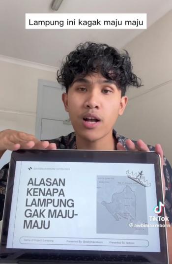 Pelajar Kritik Pembangunan di Lampung Tak Maju-maju 