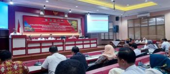 Bupati Nanang Ermanto Membuka Workshop Evaluasi Pengelolaan Keuangan dan Pembangunan Desa