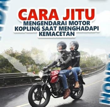 Cara Jitu Mengendarai Motor Kopling Saat Menghadapi Kemacetan 