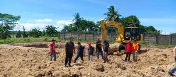 Bupati Nanang Ermanto Tinjau Lokasi Jumbara PMI Ke XI di Kelurahan Way Lubuk