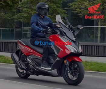 Motor Matic Honda Forza Baru Resmi Meluncur, Desain futuristik 