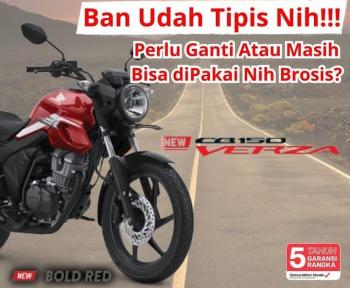 Ban Motor Sudah Tipis, Perlu di Ganti Atau Masih Bisa di Pakai 