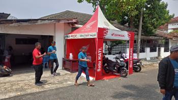 Promo Jutawan dan Service Kunjung di Pos Honda Jaya Motor Bandar Lampung  