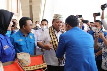 Hadiri Pelantikan dan Rakerda DPD KNPI Lampung 2022-2025, Gubernur Arinal Djunaidi Ajak Kader KNPI Bersinergi dalam Pembangunan di Provinsi Lampung