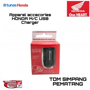 Apparel Accecories Honda M/C USB Charger Solusi Ponsel Lowbat di Jalan           