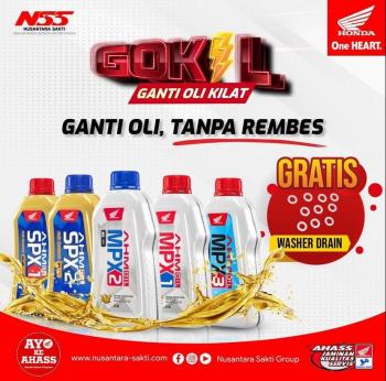 Promo Gokil dari AHASS NSS Kedaton