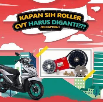 Kapan Sebaiknya Roller CVT di Ganti 