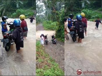 Ratusan Warga Hurun Teluk Pandan Pesawaran Mendambakan Jembatan: Pemda Harus Peduli